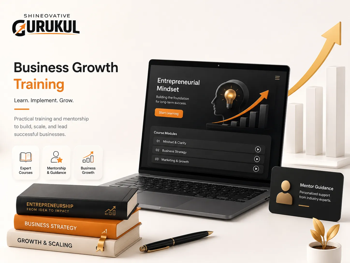 Digital marketing and business training classroom